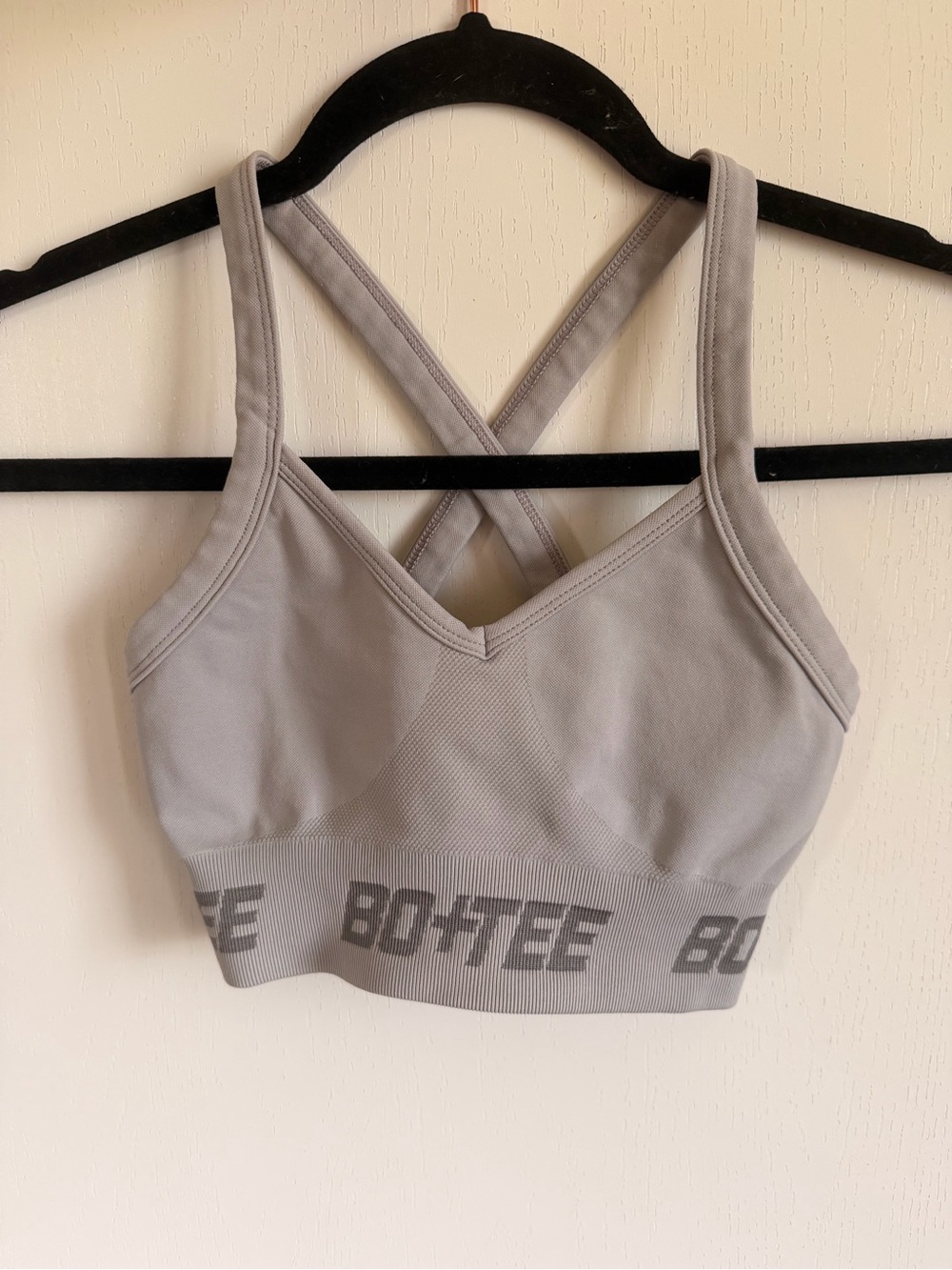 Bo+Tee Seamless Crossback Sports Bra